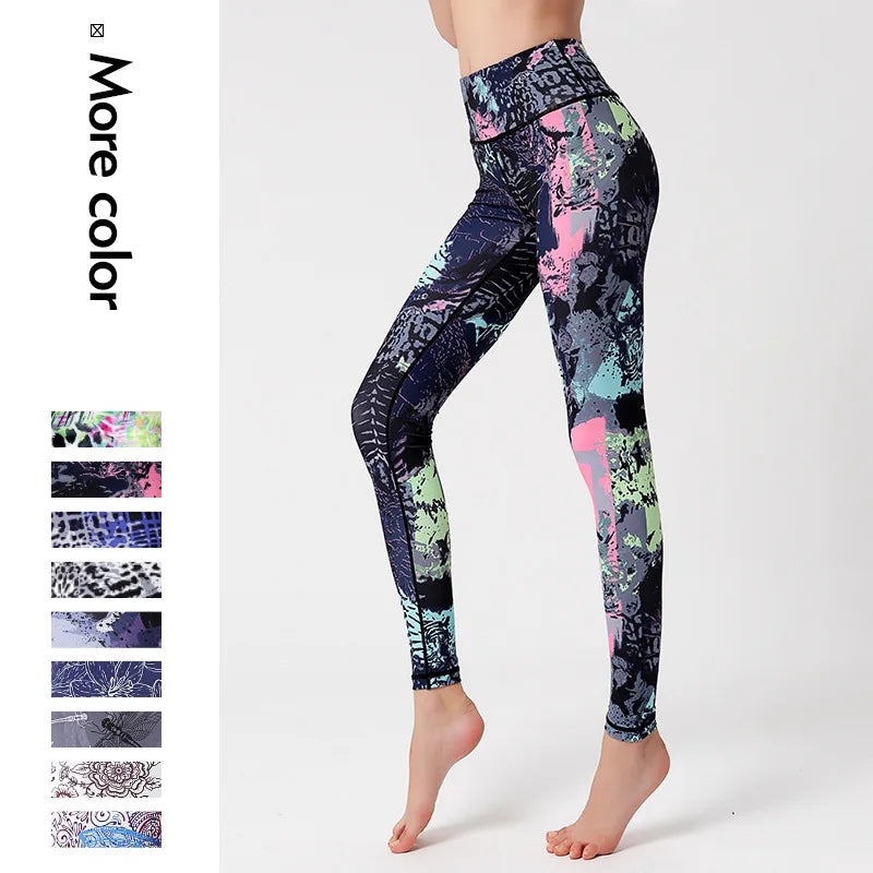 High Waisted Yoga Pants for Women THRIXINE