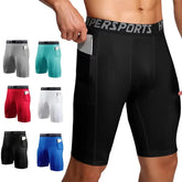 Men Compression Training Shorts for Enhanced Performance and Support Pi-Mart