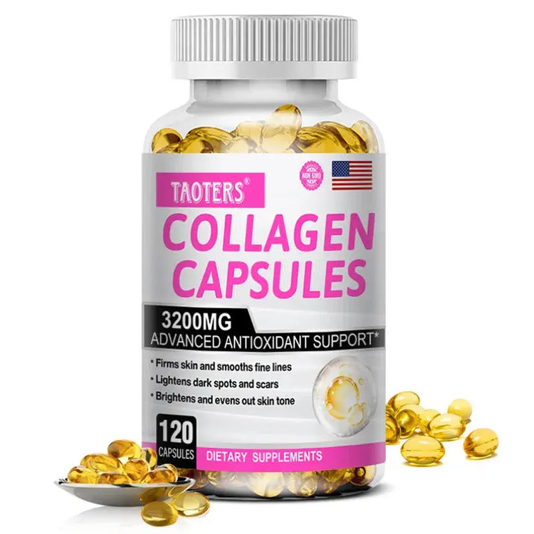 Collagen Supplements - Contains glutathione, an antioxidant that brightens and firms skin and supports healthy hair and nails Roksy