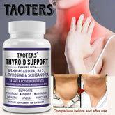 Thyroid Support Supplement - Supports Thyroid Health & Metabolism - With Iodine, Zinc & Selenium, Vitamin B12, 120 Capsules Roksy