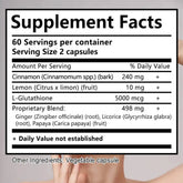 Glutathione Supplements, Collagen, Antioxidants, Anti-aging, Immunity, Radiance, Skin Whitening Supplements Roksy