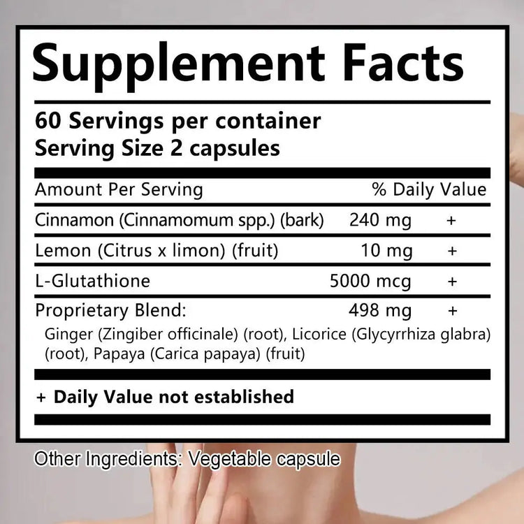 Glutathione Supplements, Collagen, Antioxidants, Anti-aging, Immunity, Radiance, Skin Whitening Supplements Roksy