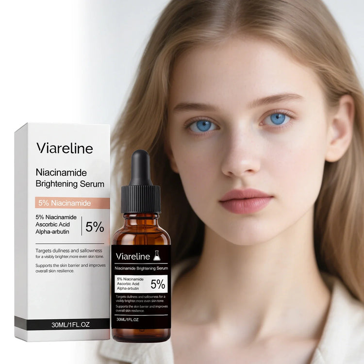 5% Niacinamide Brighten Serum Fade Dark Spots Even Skin Tone Improve Dullness Shrink Pores Moisturizing Hydration Sensitive Skin Pi-Mart