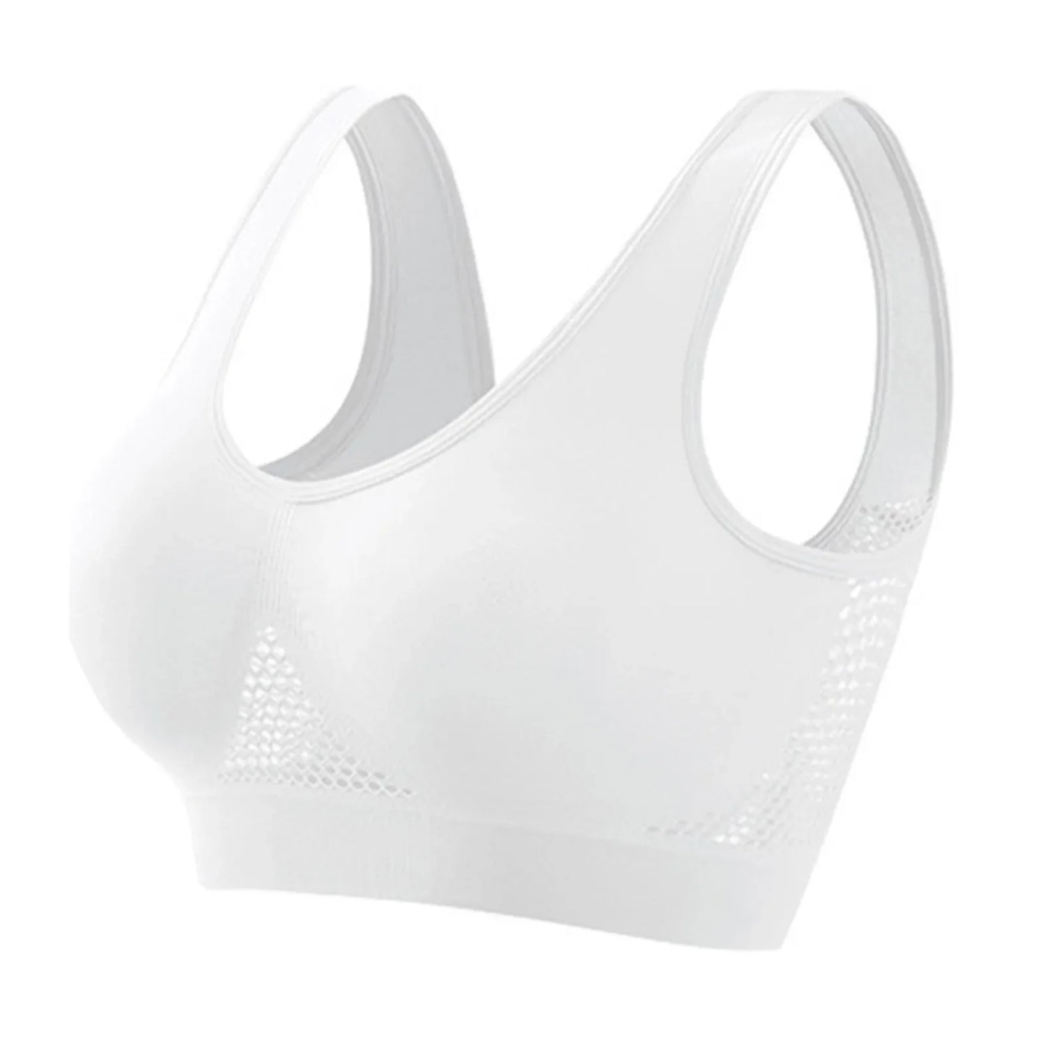Women Anti-sagging Yoga Sports Bra High-Impact Fitness Tank Top Pi-Mart