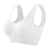 Women Anti-sagging Yoga Sports Bra High-Impact Fitness Tank Top Pi-Mart