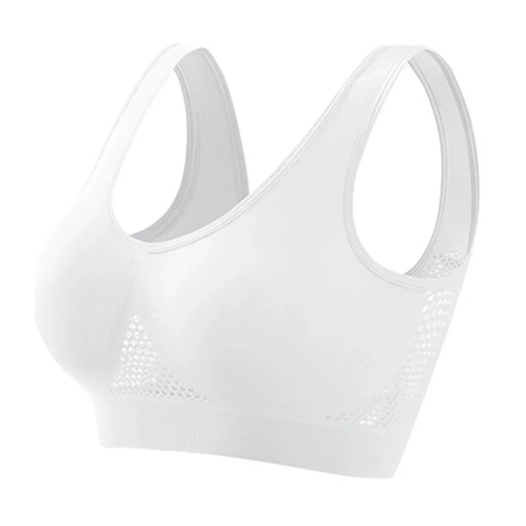 Women Anti-sagging Yoga Sports Bra High-Impact Fitness Tank Top Pi-Mart