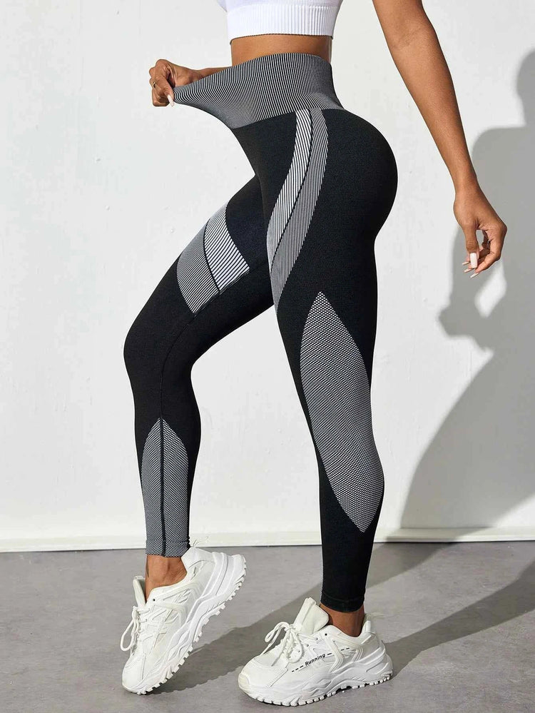 WANAYOU High Waist Seamless Yoga Leggings THRIXINE