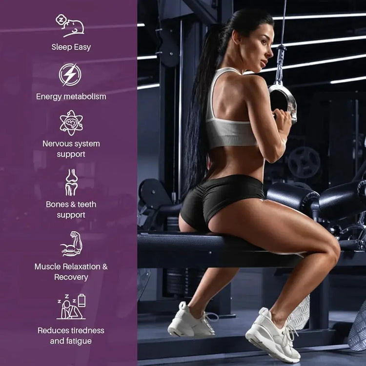 Magnesium Complex 700mg 12 in 1 Magnesium Supplement with Glycinate Citrate Malate Oxide Taurate Aspartate Orotate Magnesium Roksy