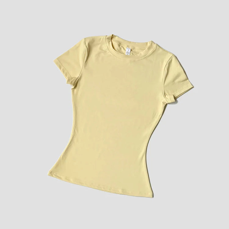 Seamless Moisture Wicking Yoga Shirt for Flexible Performance Pi-Mart