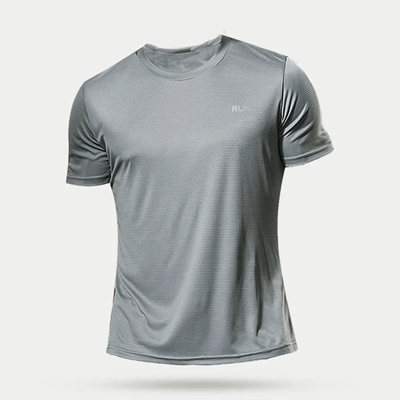 Men Quick Dry Compression Sport Shirt for Gym and Training Pi-Mart