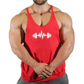 Gym Top Men T-shirts Fitness Man Clothes Muscular THRIXINE