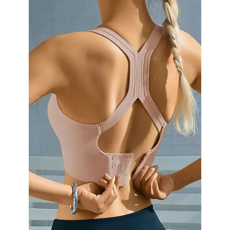 Seamless Push Up Yoga Tank Bra THRIXINE