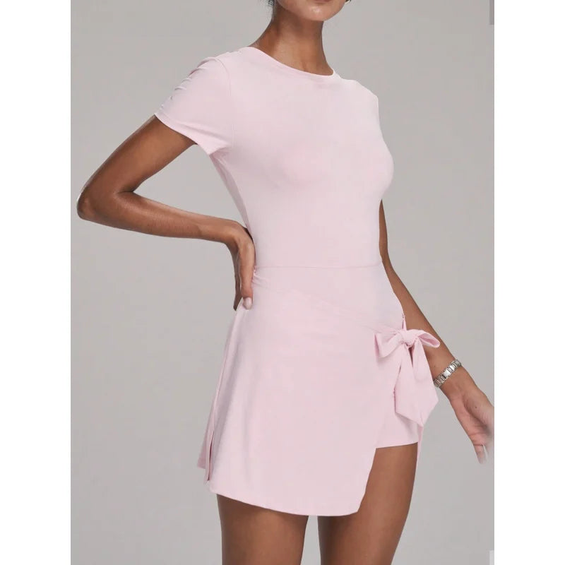 FUBEIKE Anti-Exposure Sports Dress THRIXINE