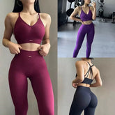 High-Waisted Yoga Suit for Toned Hip Support Pi-Mart