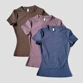 Seamless Moisture Wicking Yoga Shirt for Flexible Performance Pi-Mart