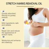 Stretch Mark Lightening Essential Oil Skin Care Cream for Pregnant Women Moisturizing Lifting Firming Skin Slimming Oil 100ml Roksy