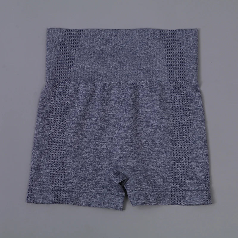 Women's High Waist Seamless Fitness Shorts