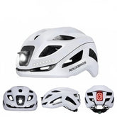 Adjustable Cycling Helmet with Rechargeable Type-C Safety Light 24 Hour Sport