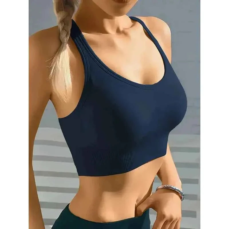 Seamless Push Up Yoga Tank Bra THRIXINE