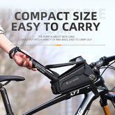 WEST BIKING MTB Bicycle Pump 80 PSI Bike Manual Air Pump Balloon Tire Inflator Schrader Valve Floor Pump Cycling Accesories Pi-Mart