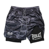 Everlast Double Layer Compression Shorts for Fitness and Basketball Pi-Mart