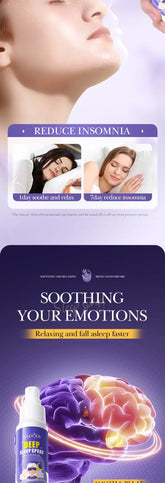 Lavender Sleep Spray 85ml Aromatherapy Sleep Lavender Pillow Mist Pillow  for Room Deep Sleep Spray Pi-Mart