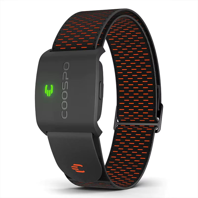 COOSPO HW9 Armband Heart Rate Monitor with HR Zones/Calories HRM Sensor for Fitness Cycling BLE5.0 ANT+ for Peloton,Zwift,Wahoo Pi-Mart