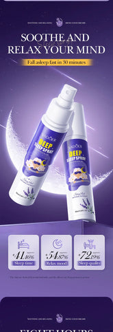 Lavender Sleep Spray 85ml Aromatherapy Sleep Lavender Pillow Mist Pillow  for Room Deep Sleep Spray Pi-Mart