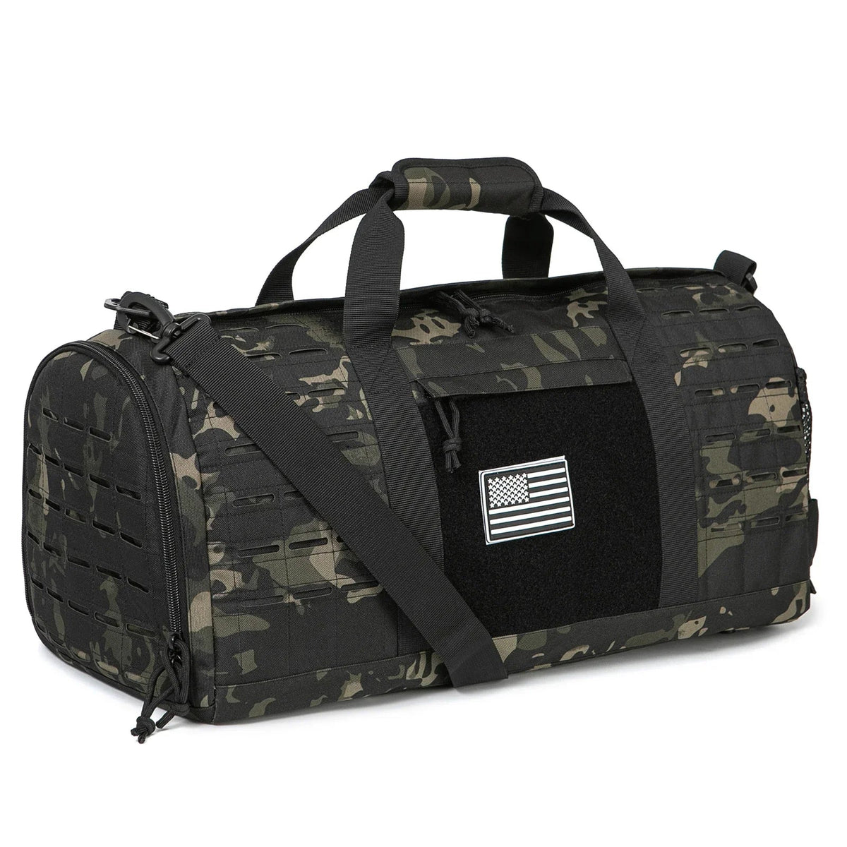 Tactical Fitness & Travel Bag with Shoe Compartment 24 Hour Sport