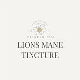Lions Mane Tincture: Mood, Memory, Stress Support, Brain Health Pioneer Pam