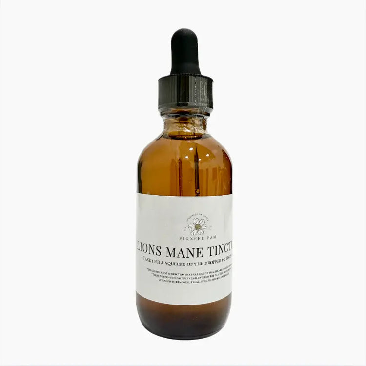 Lions Mane Tincture: Mood, Memory, Stress Support, Brain Health Pioneer Pam