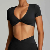 Sexy Backless Yoga Crop Top for Women THRIXINE