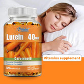 Lutein 40mg - with Zeaxanthin - Supports Healthy Vision, Blue Light Protection, Relieves Eye Fatigue and Dryness - 120 Capsules Roksy