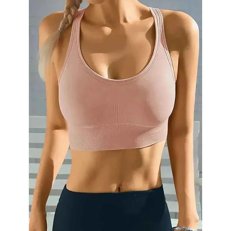 Seamless Push Up Yoga Tank Bra THRIXINE