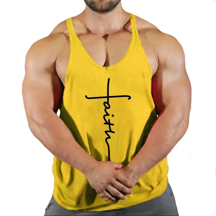 Gym Top Men T-shirts Fitness Man Clothes Muscular THRIXINE
