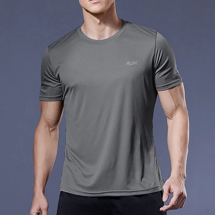 Men Quick Dry Compression Sport Shirt for Gym and Training Pi-Mart