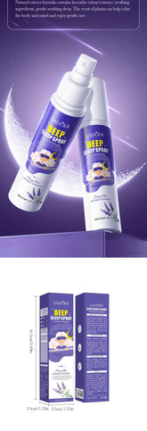 Lavender Sleep Spray 85ml Aromatherapy Sleep Lavender Pillow Mist Pillow  for Room Deep Sleep Spray Pi-Mart