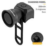 New Bicycle Horn Mountain Bike USB Charging Waterproof Electronic Bike Bell Riding Equipment Children&
