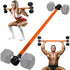 Dumbbell to Barbell Converter Weightlifting Bar THRIXINE