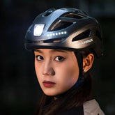 Adjustable Cycling Helmet with Rechargeable Type-C Safety Light 24 Hour Sport