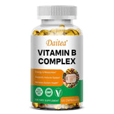 Vitamin B Complex - Stress, Immunity, Heart Health, Nervous System, Energy Metabolism Support - Non-GMO, Vegan, Gluten-Free Roksy