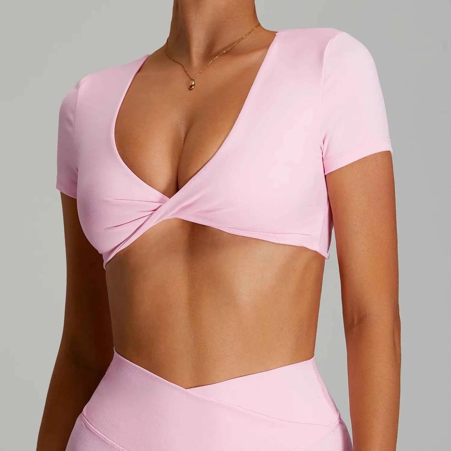 Sexy Backless Yoga Crop Top for Women THRIXINE