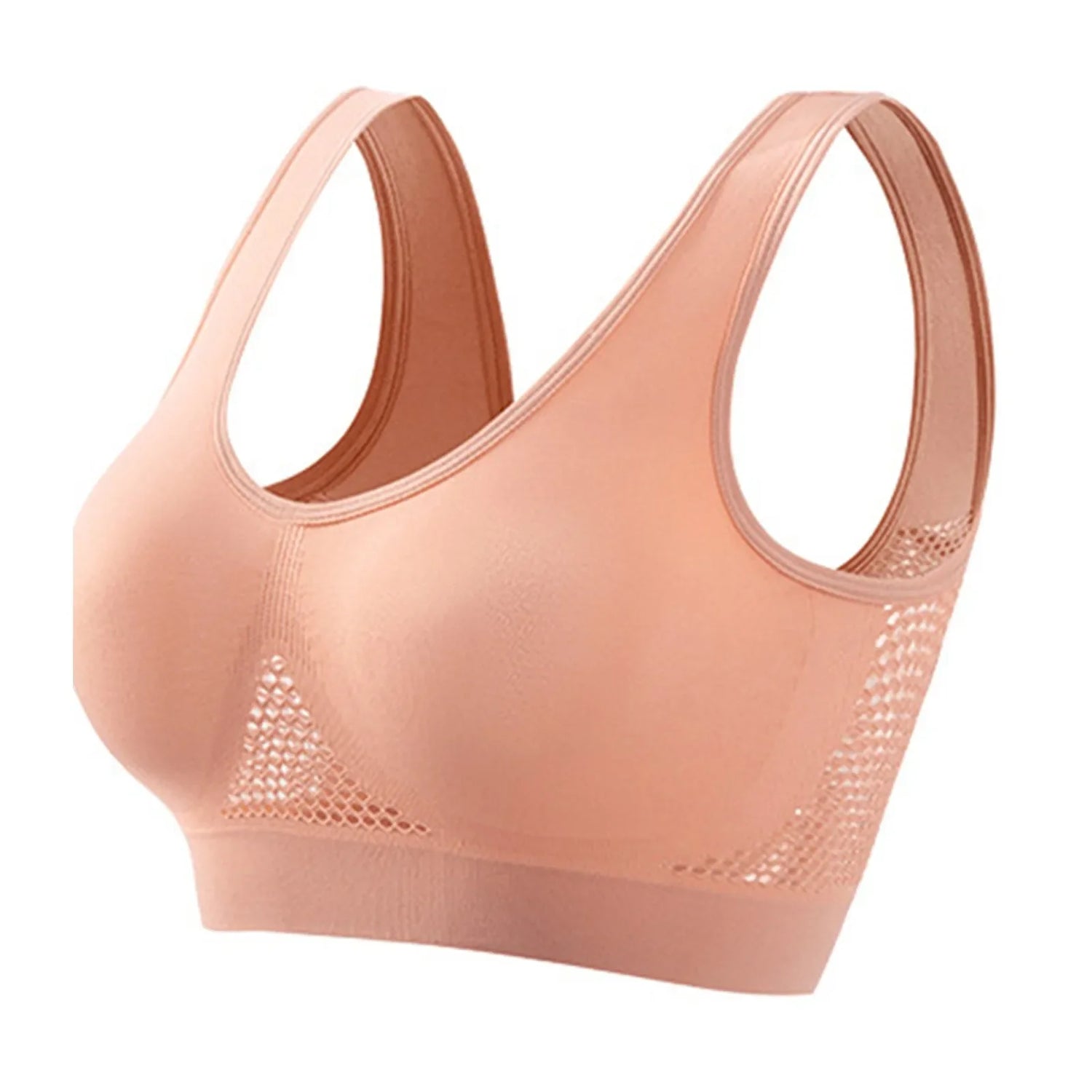 Women Anti-sagging Yoga Sports Bra High-Impact Fitness Tank Top Pi-Mart