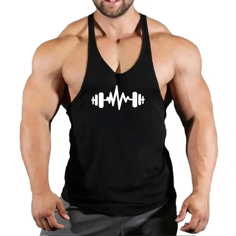 Gym Top Men T-shirts Fitness Man Clothes Muscular THRIXINE