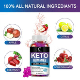 GPGP GreenPeople 60PCS Keto Gummies Keto Gummy Supplement Help For Weight Loss For Women And Men - Cleanse - Detox Roksy