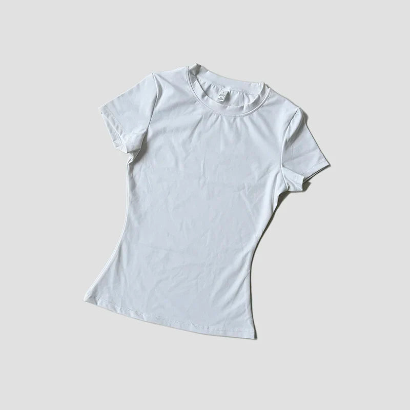 Seamless Moisture Wicking Yoga Shirt for Flexible Performance Pi-Mart