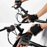 1 Pair Anti-Slip Cycling Gloves Breathable Half Fingerless Gloves Mtb Gloves Sunscreen Elastic Outdoor Sport Bicycle Gloves Pi-Mart