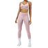 Sculpting Color Block Yoga Set with Tummy Control Shorts Pi-Mart