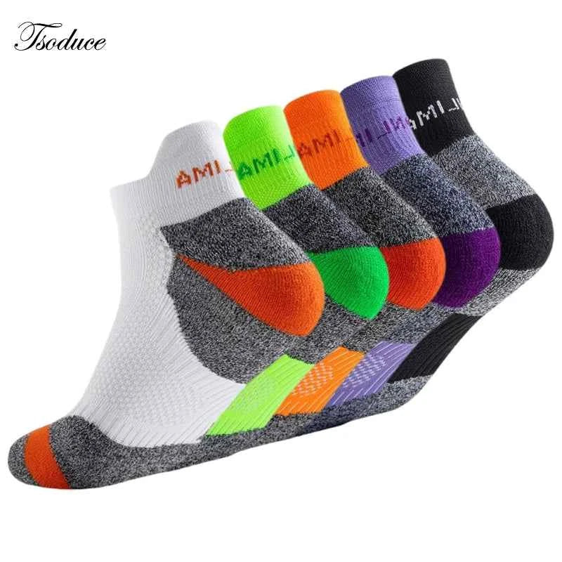 Marathon Running Socks - Cushioned & Breathable THRIXINE