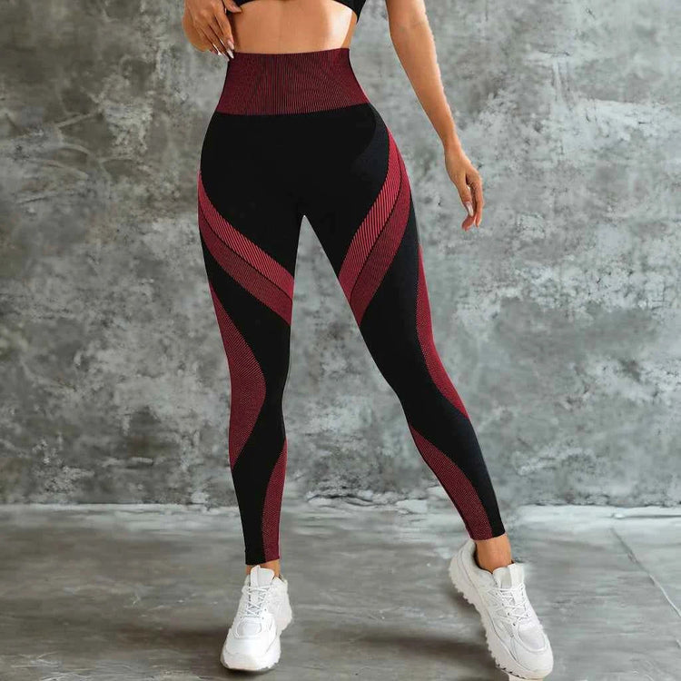 WANAYOU High Waist Seamless Yoga Leggings THRIXINE